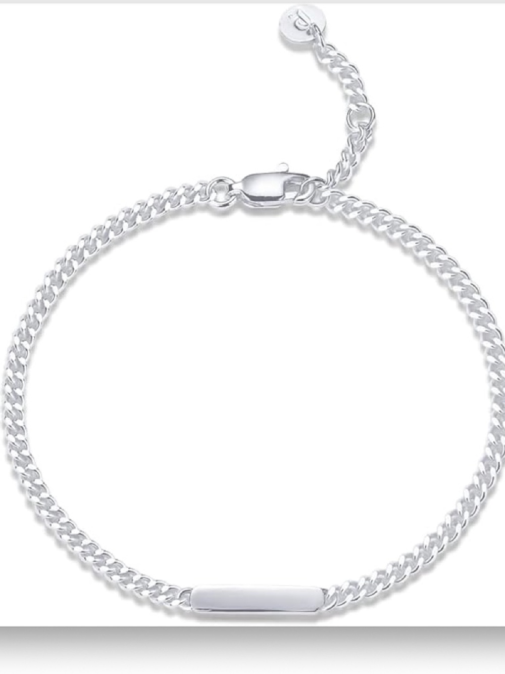 3 for $12: Pavoi silver curb link chain bracelet